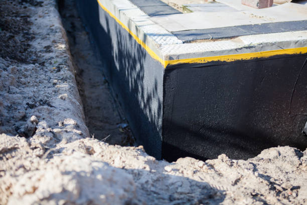 Crawl space vapor barrier installation in Lyons, KS